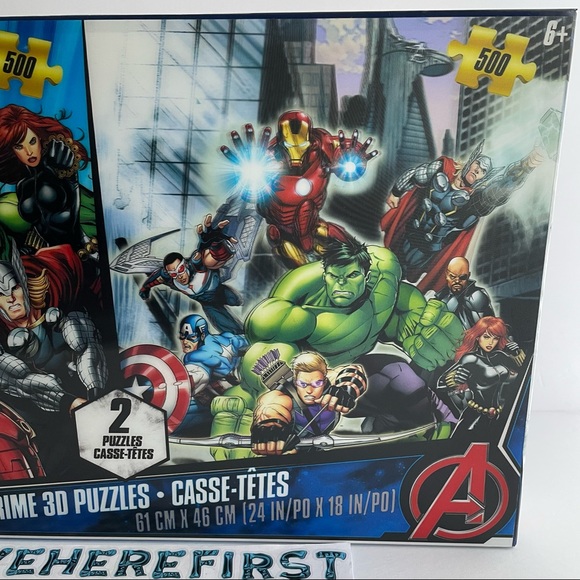 Marvel Avengers Prime 3D Puzzles - 2 Puzzles - Picture 6 of 7